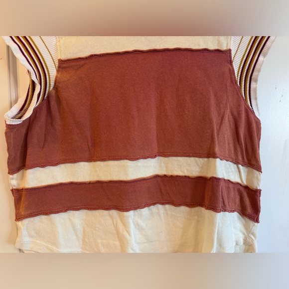 NWOT We The Free Hint of Stripe Top - Picture 5 of 7